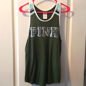 Pink by Victoria's Secret racerback tank